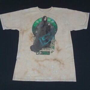 TEEFURY HARRY POTTER ALWAYS PROFESSOR SNAPE  REVERSE TIE-DYE MEDIUM T-SHIRT L302